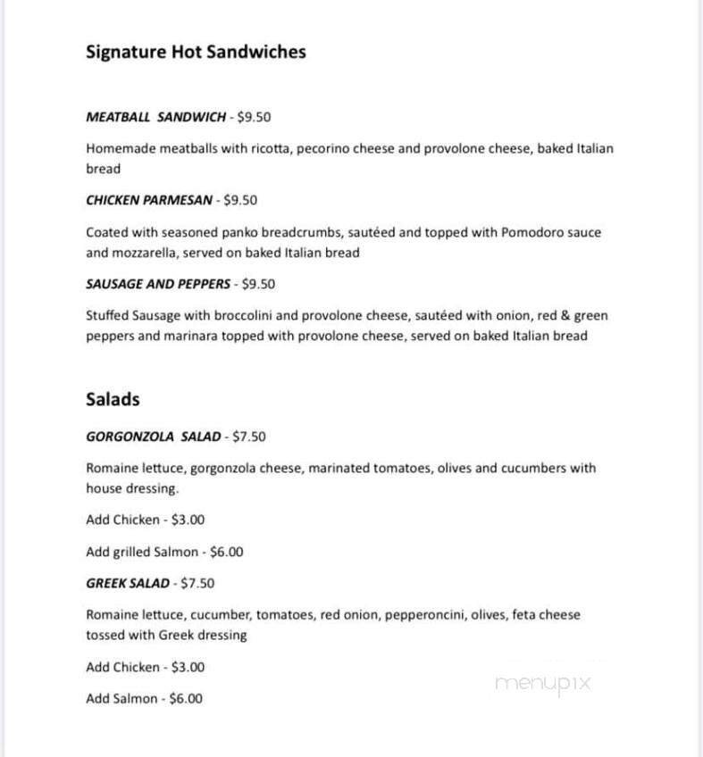 Menu page 6