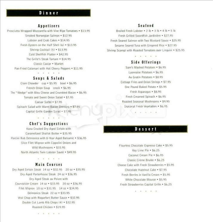 Menu page 2