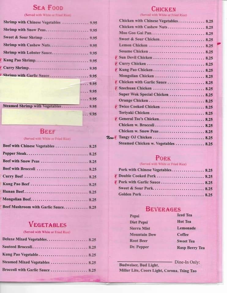 Menu page 4