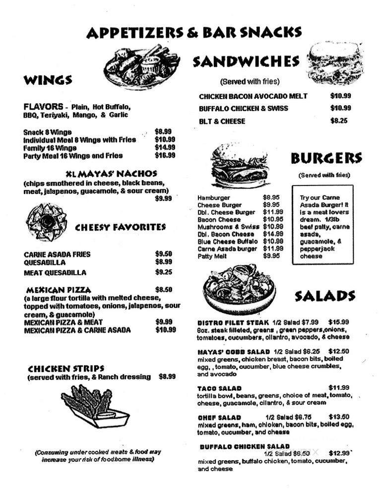 Menu page 3