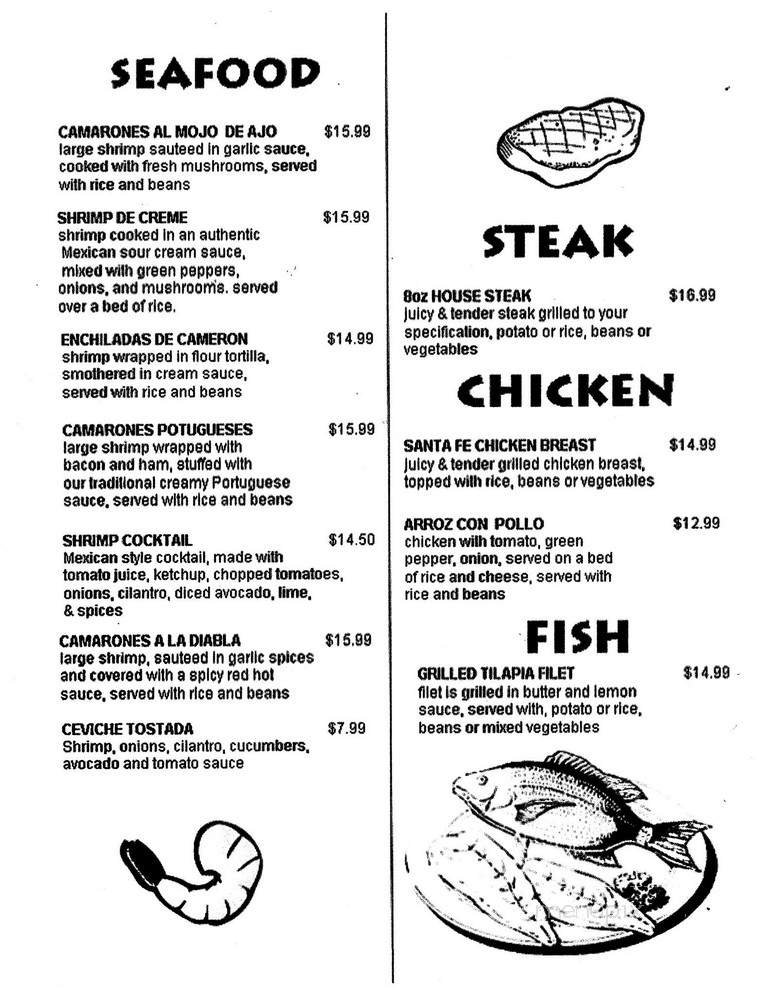 Menu page 5