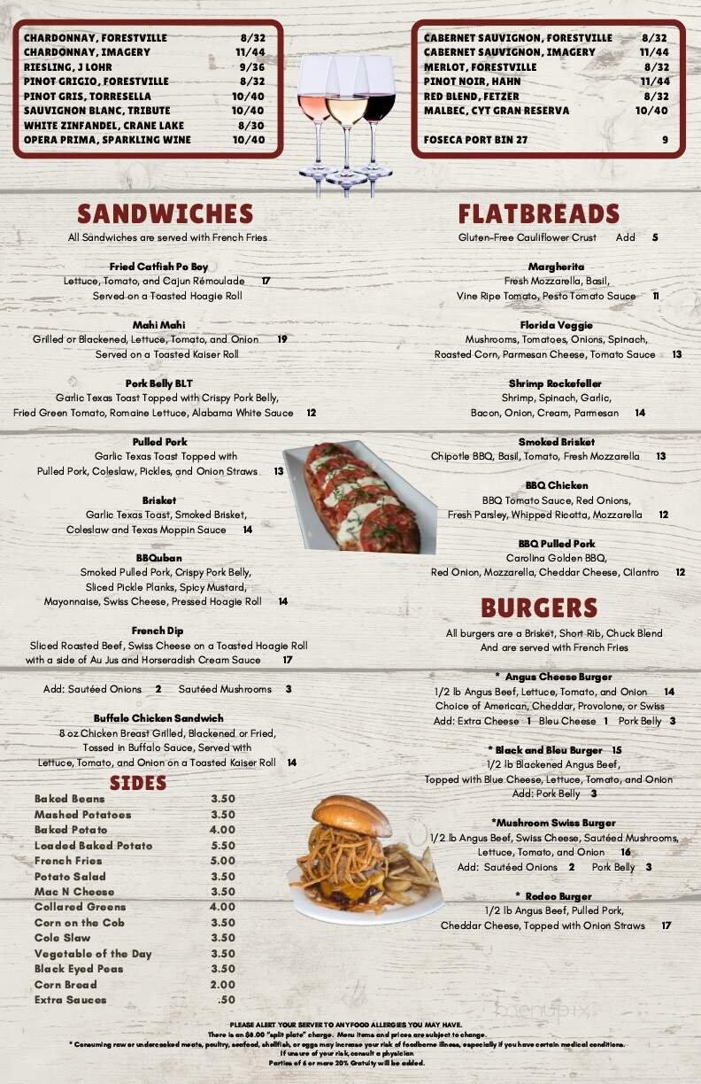Menu page 2