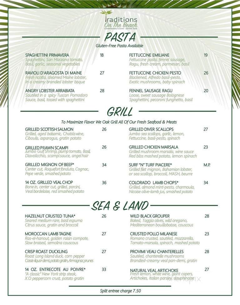 Menu page 2