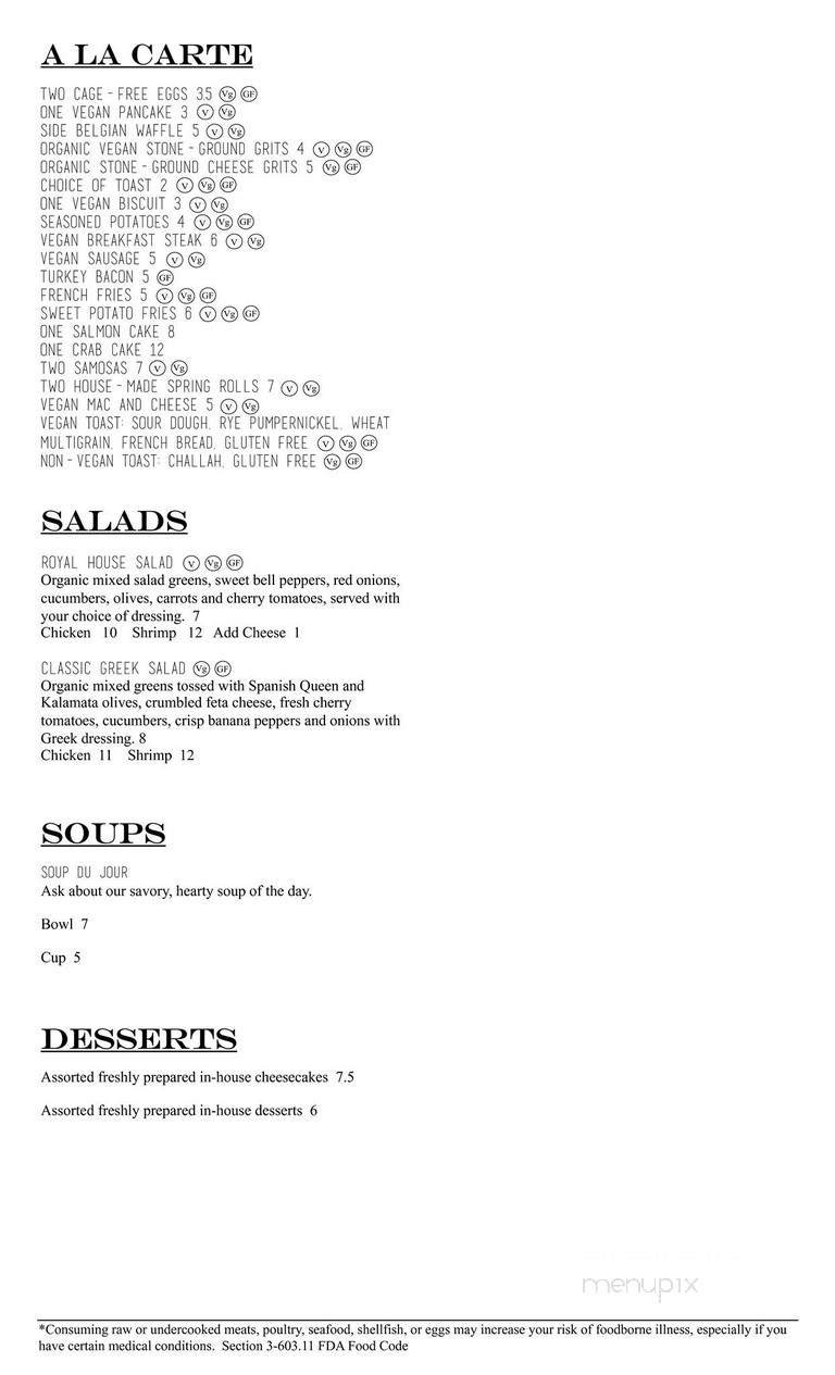 Menu page 2