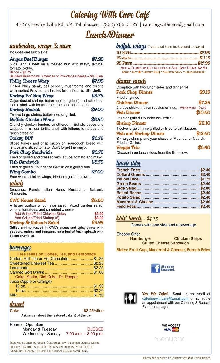 Menu page 2
