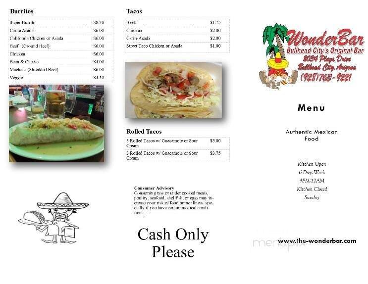 Menu page 4