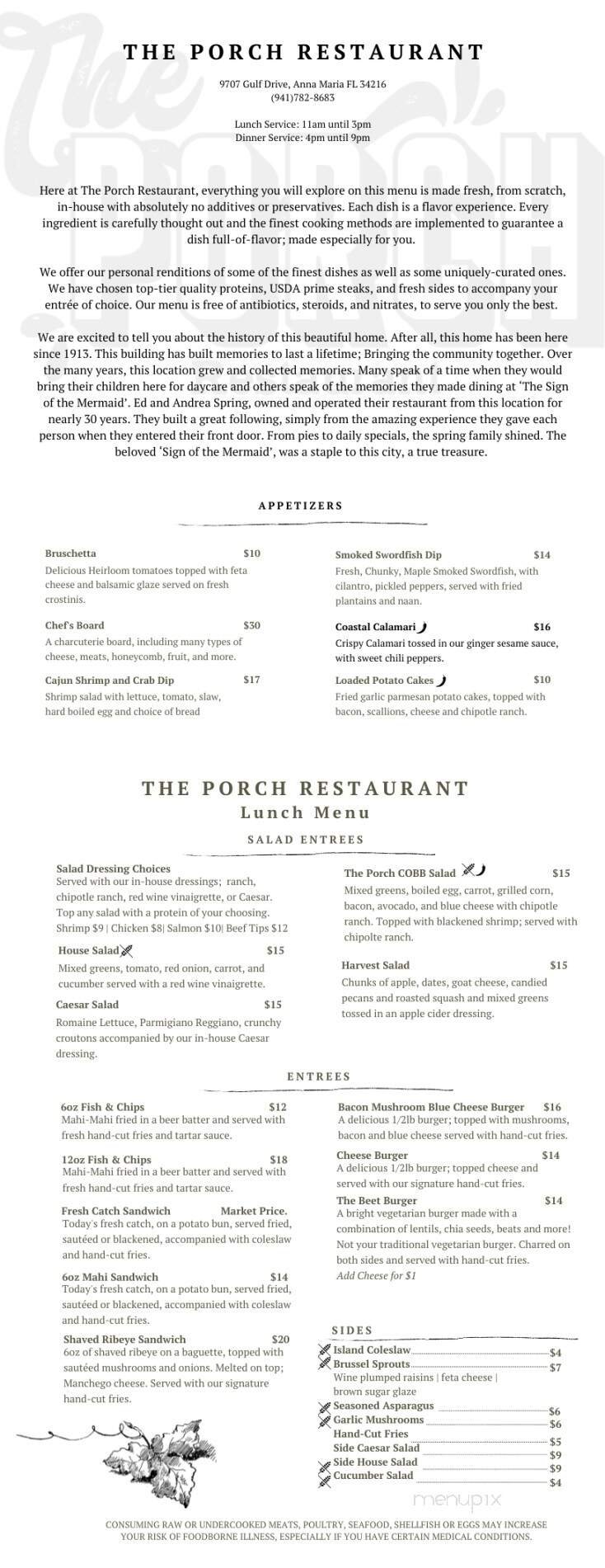 Menu page 2
