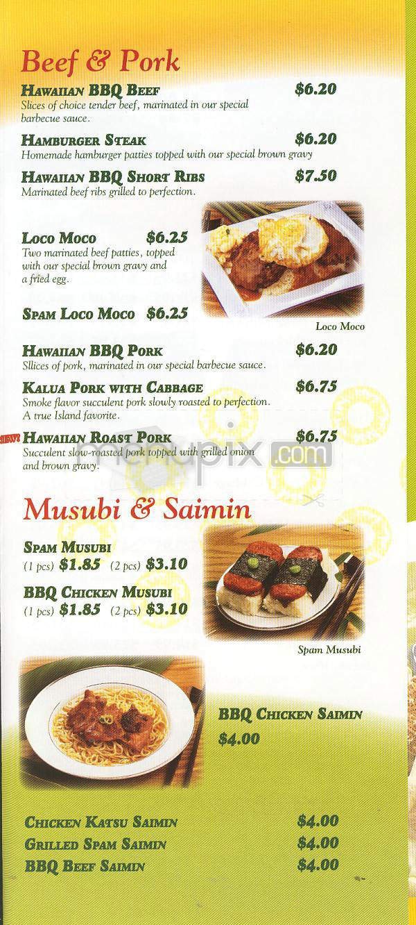 Menu page 4