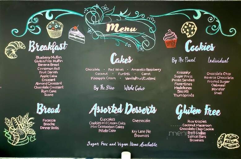 Menu page 2