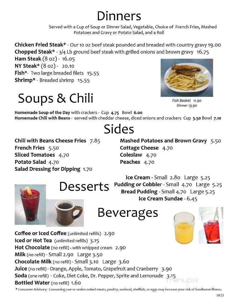 Menu page 5