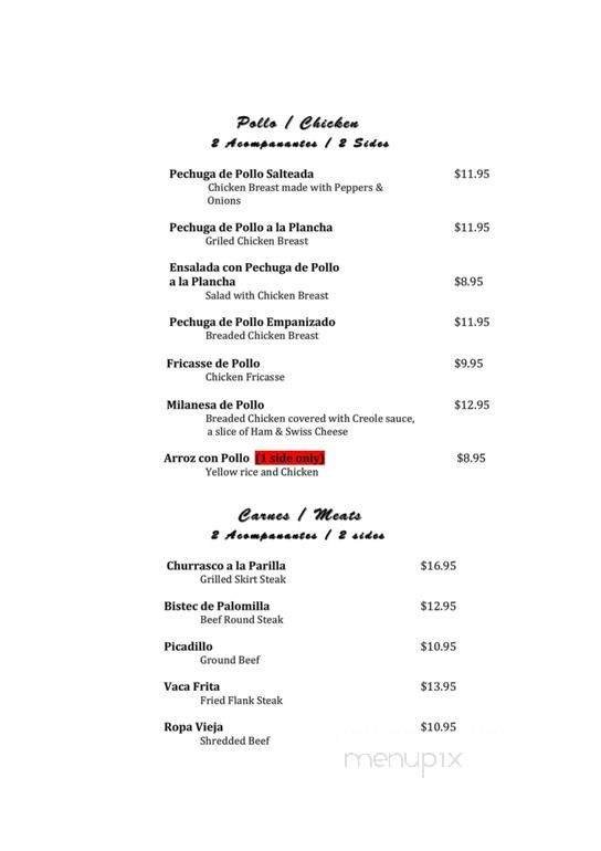 Menu page 4