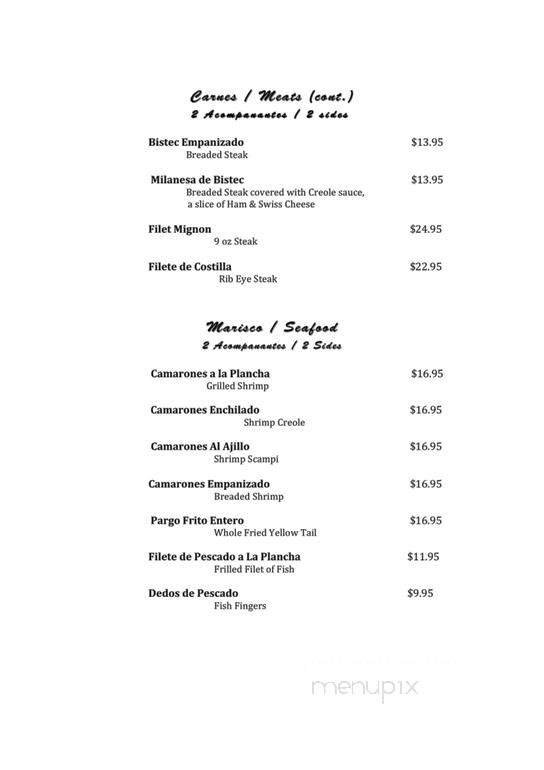 Menu page 5