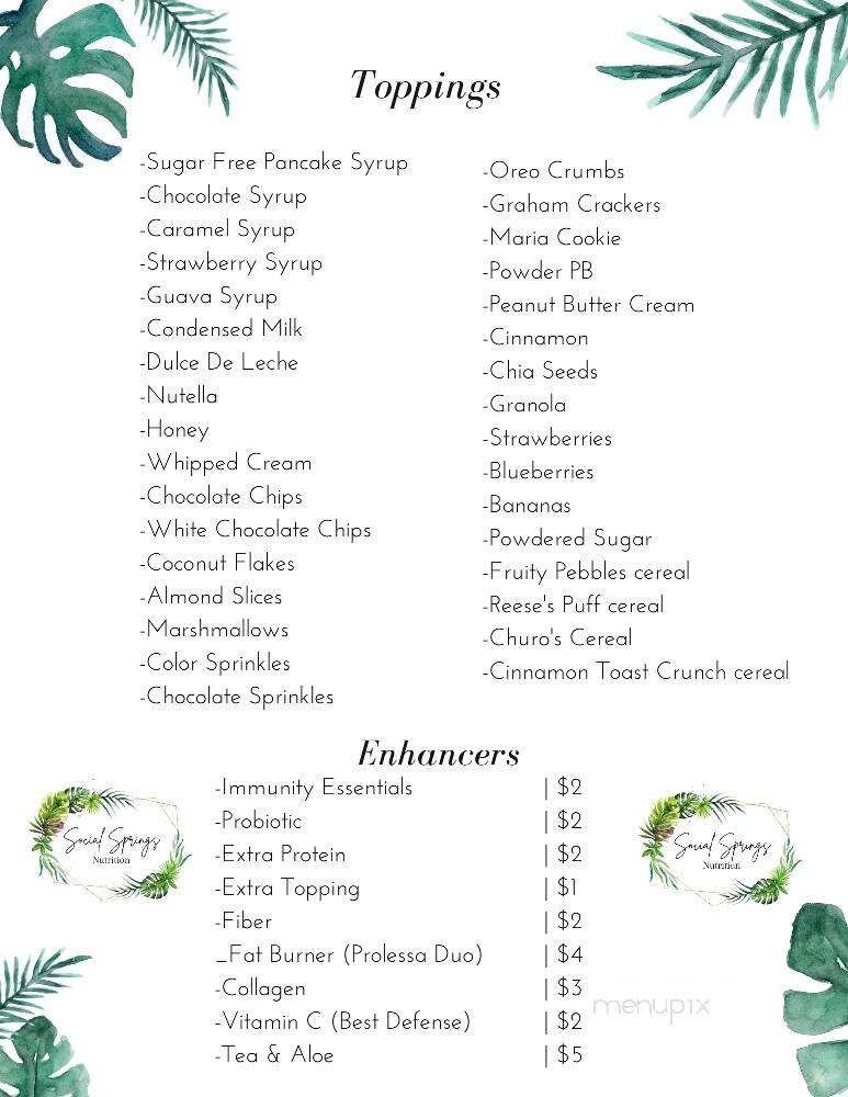 Menu page 4