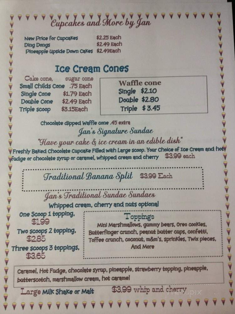 Menu page 2