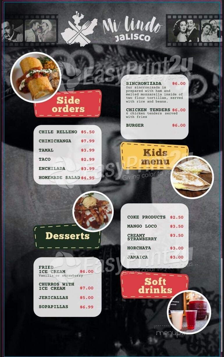 Menu page 5