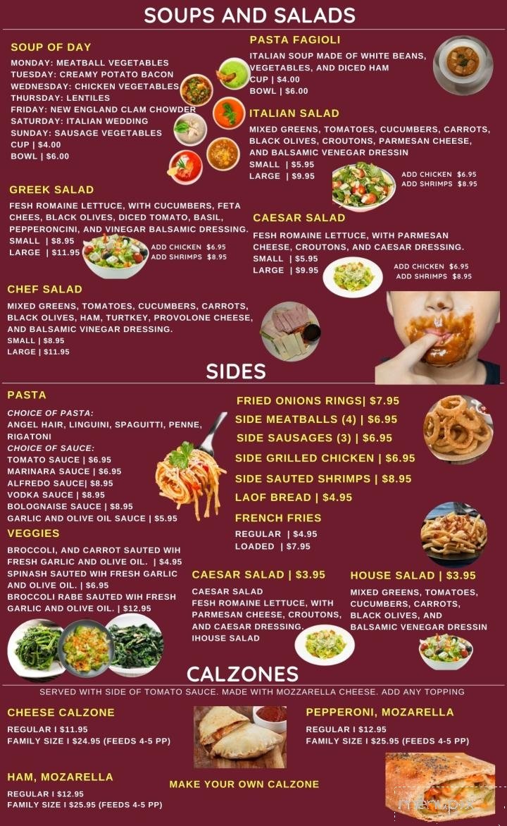 Menu page 2