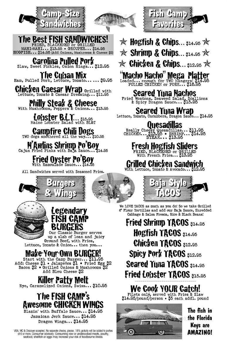Menu page 1