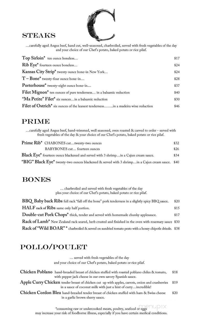 Menu page 4