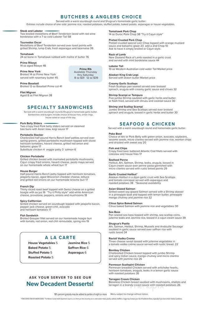 Menu page 4