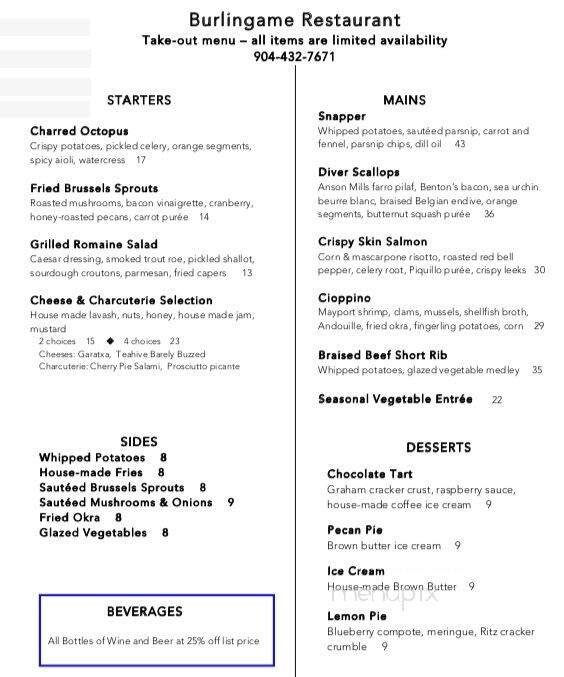 Menu page 2