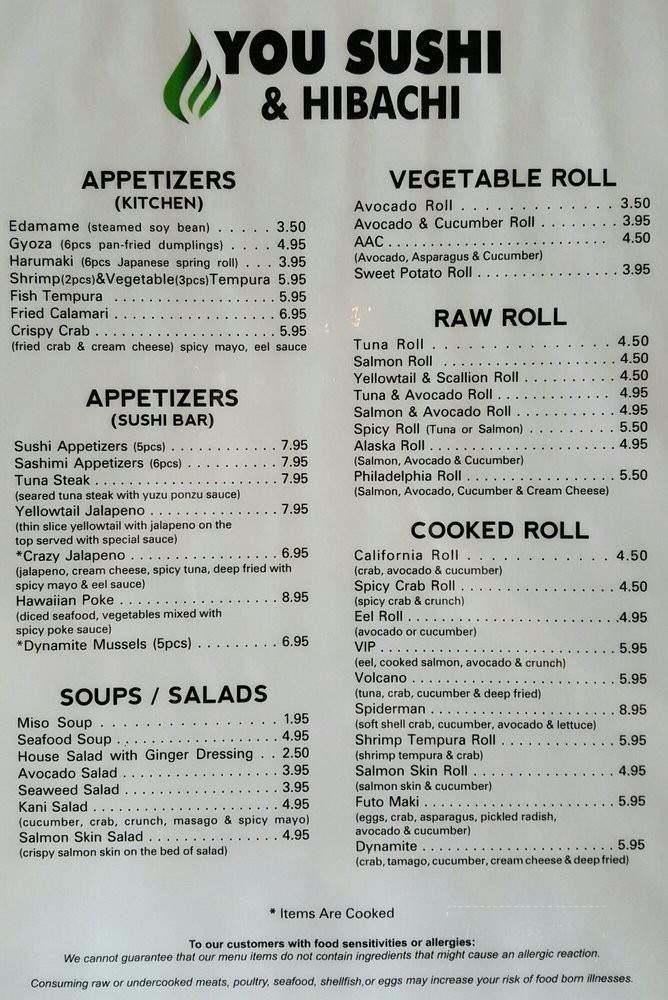 Menu page 2