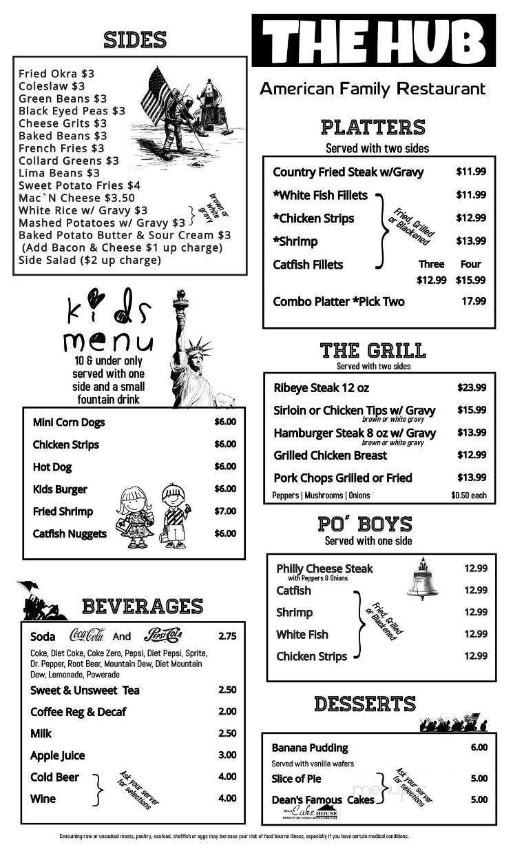 Menu page 2