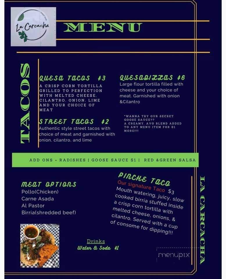 Menu page 2