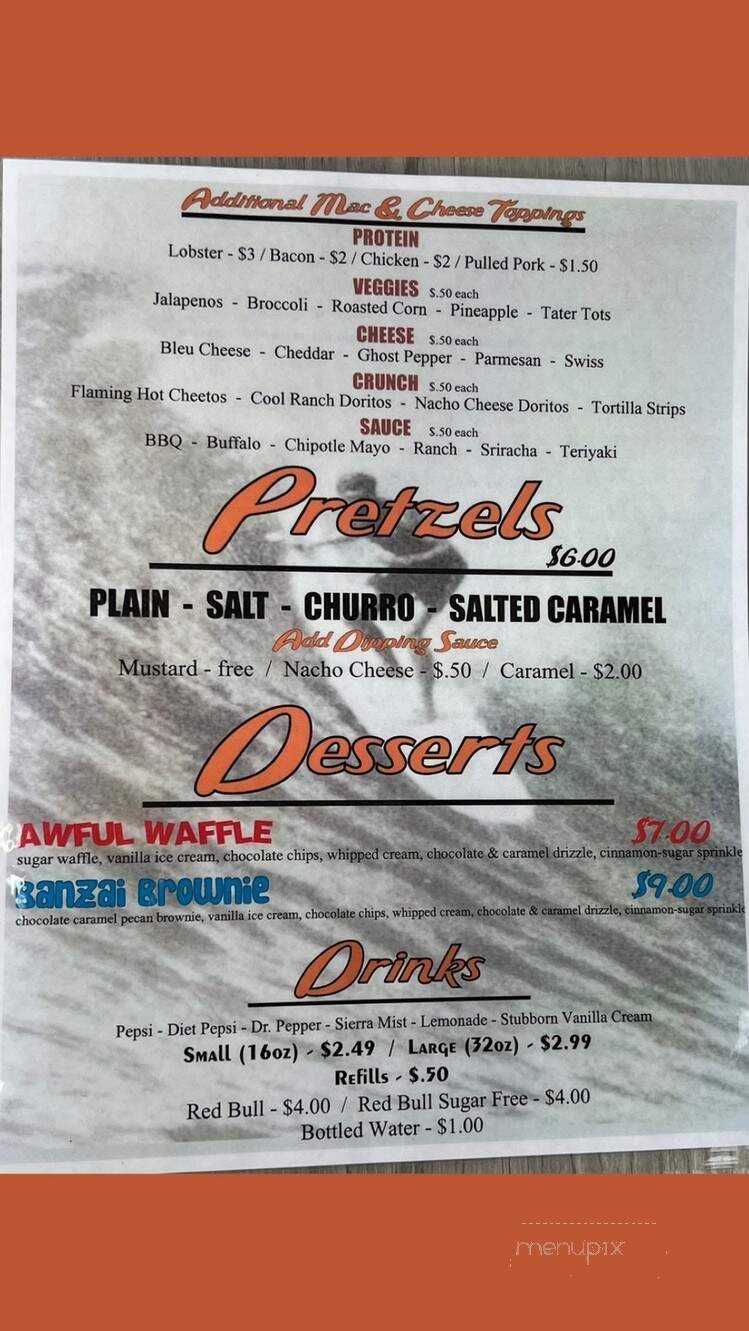 Menu page 2
