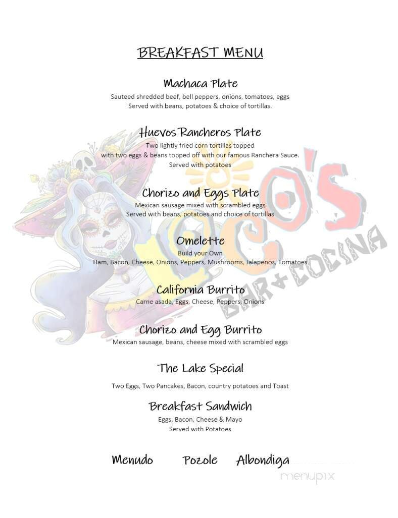 Menu page 5