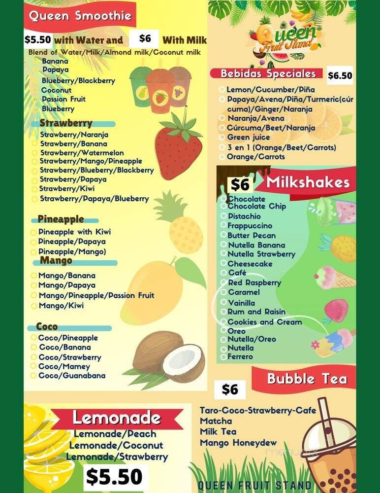Menu page 2