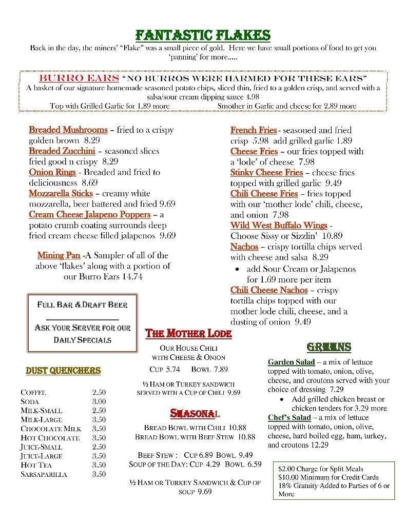 Menu page 2