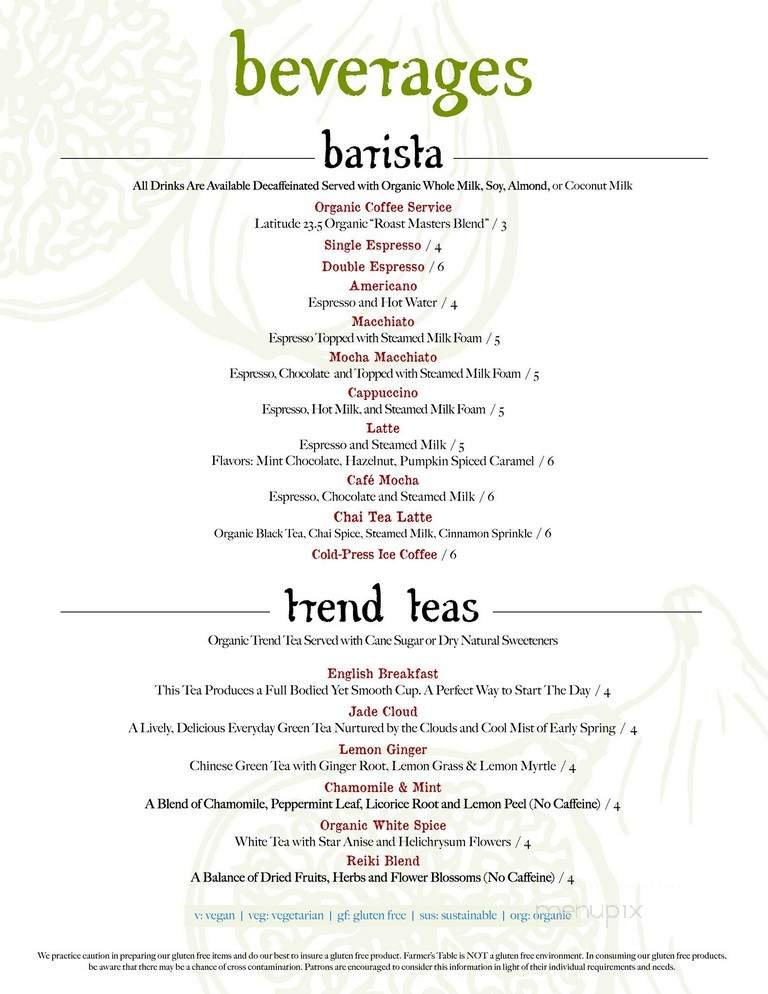 Menu page 2