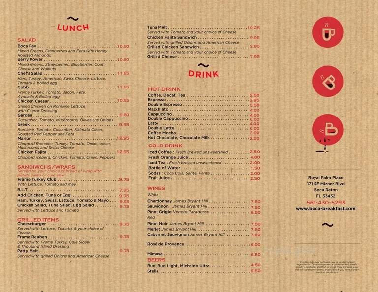 Menu page 2