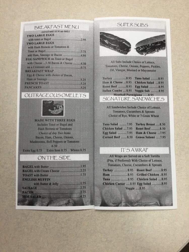 Menu page 2