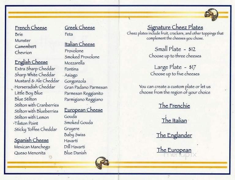 Menu page 2