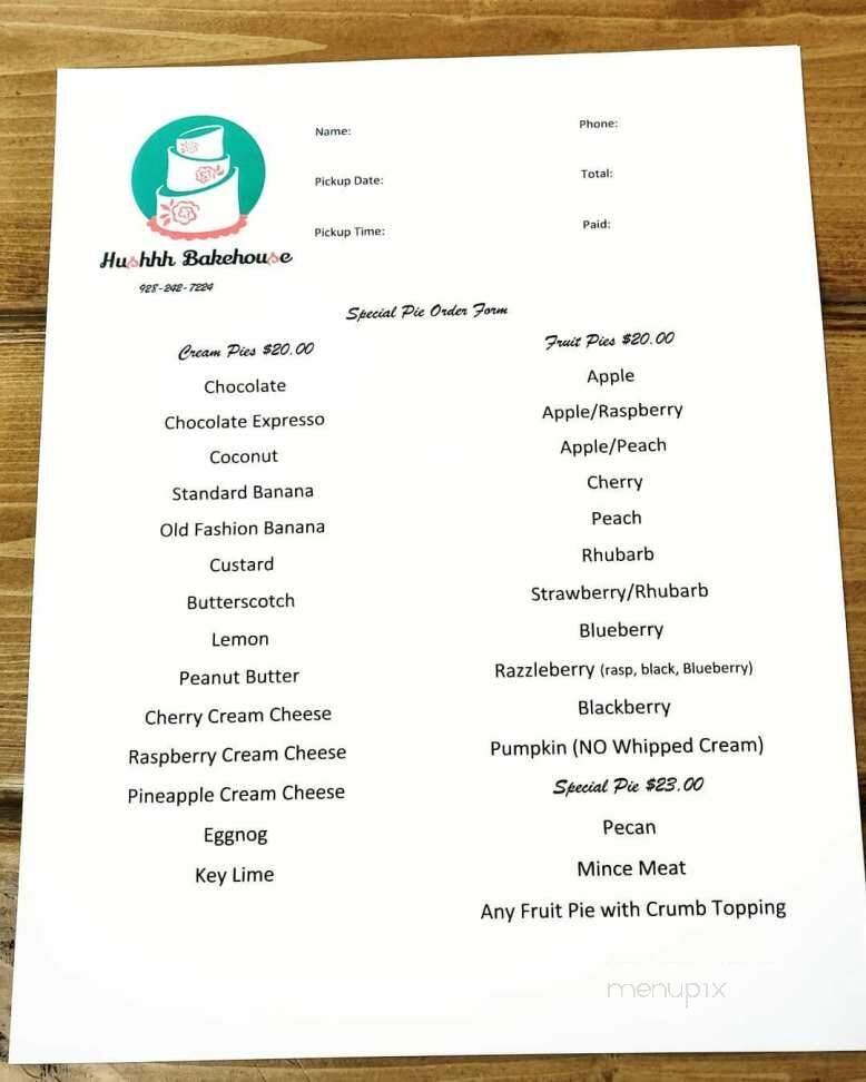 Menu page 6