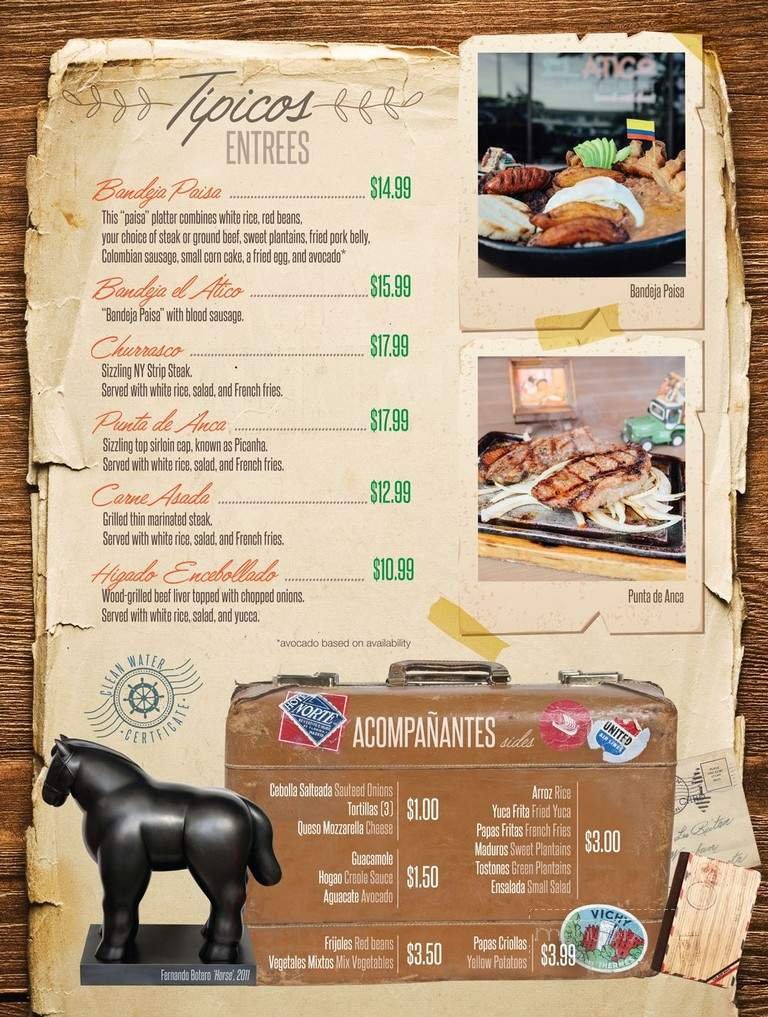 Menu page 5
