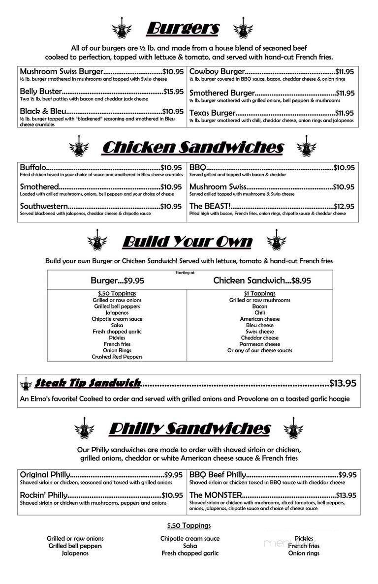 Menu page 2
