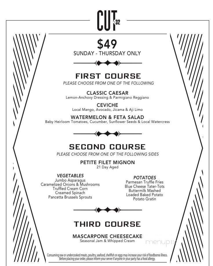 Menu page 1