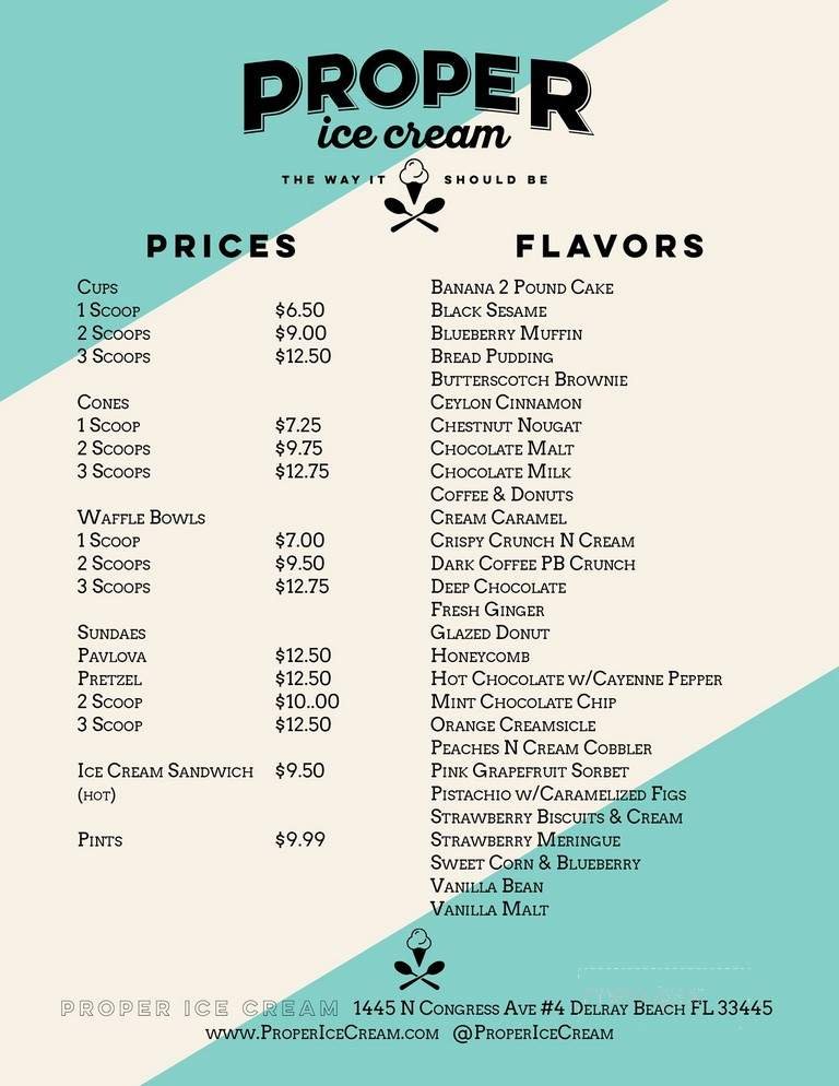 Menu page 1