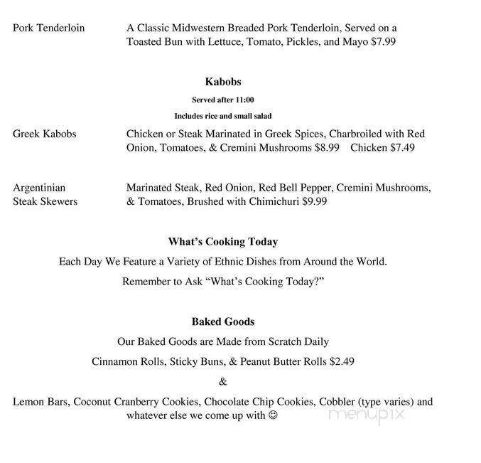 Menu page 4