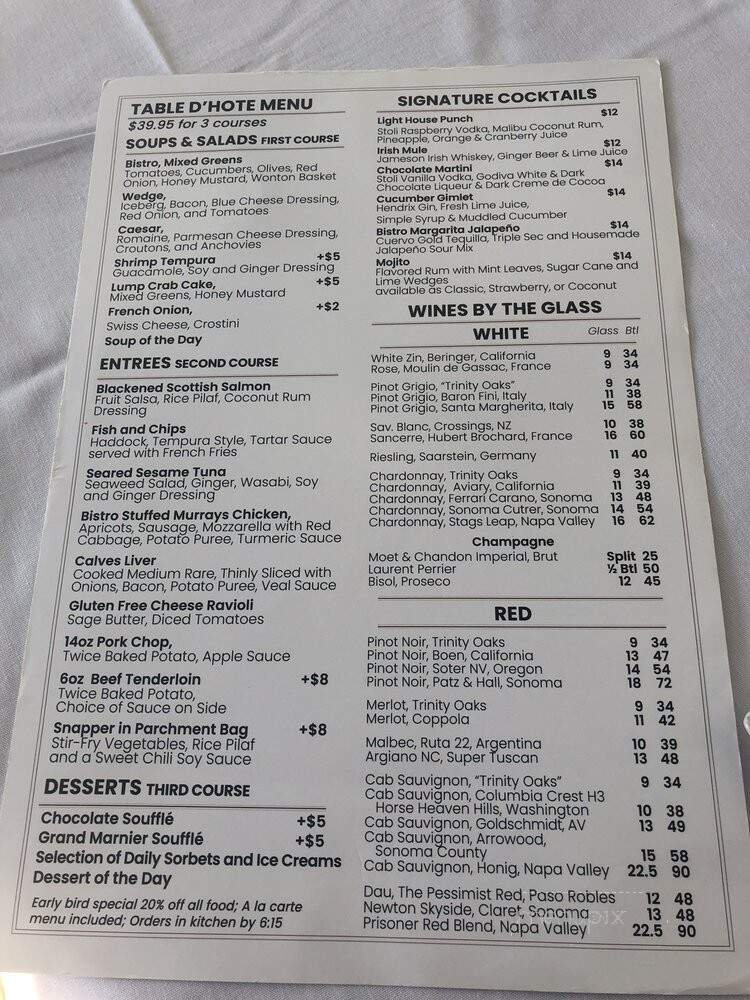 Menu page 2