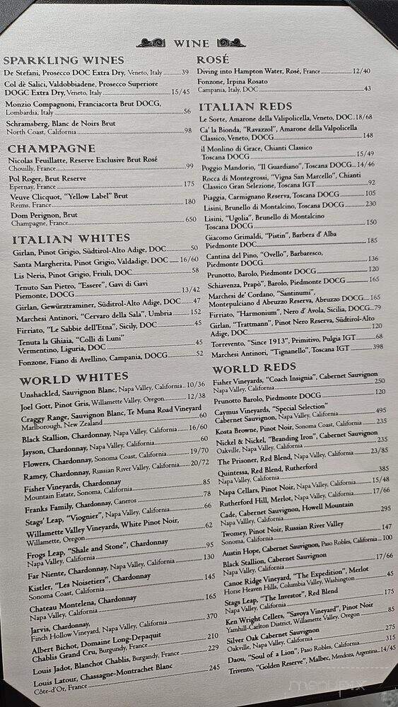 Menu page 3
