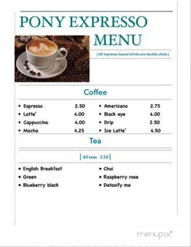 Menu page 1