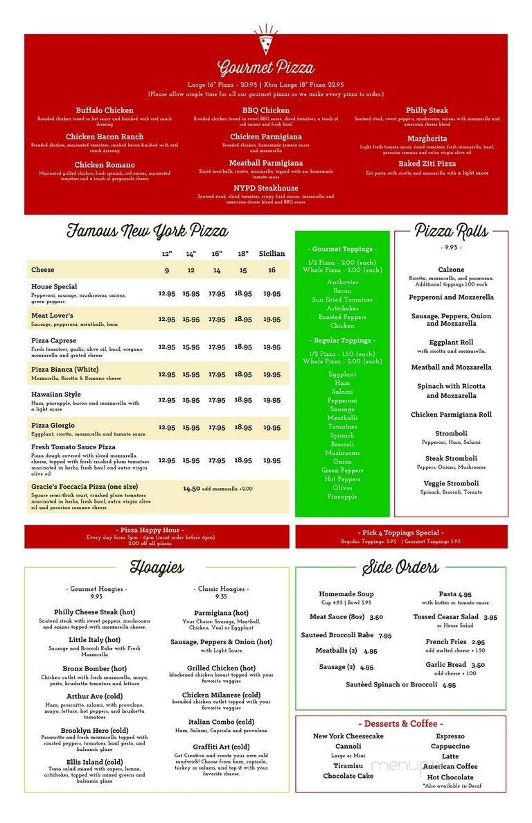 Menu page 2