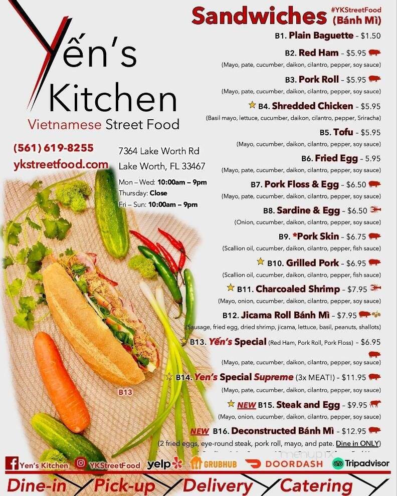 Menu page 2