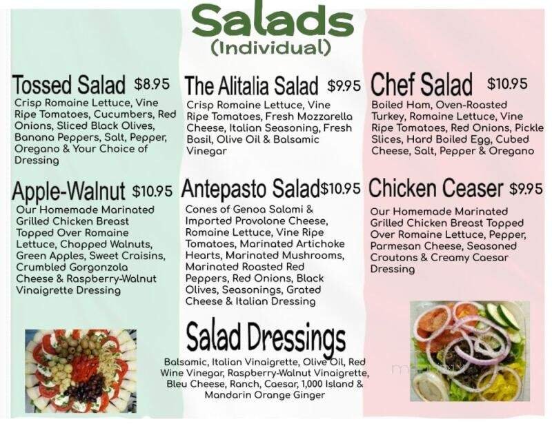 Menu page 2