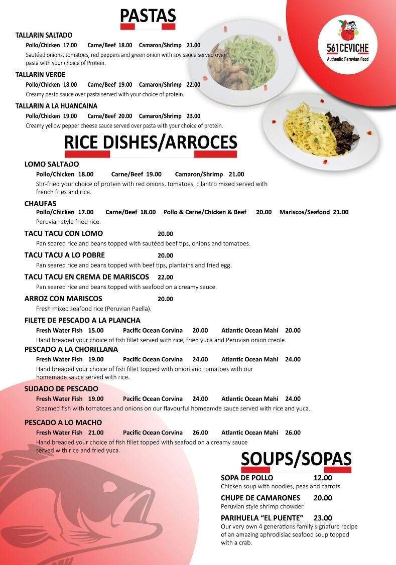 Menu page 2