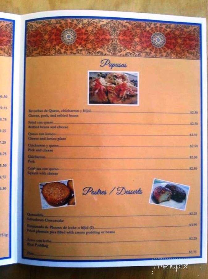 Menu page 2