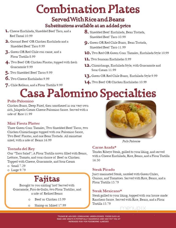 Menu page 2
